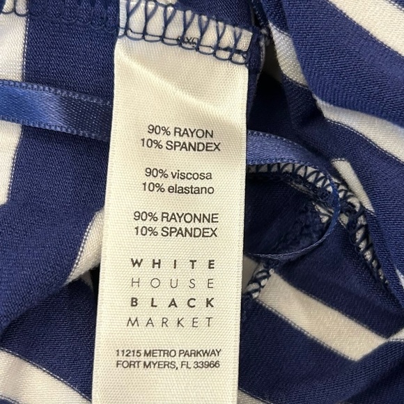 WHITE HOUSE BLACK MARKET Off the Shoulder Weekender Dress - Picture 12 of 12